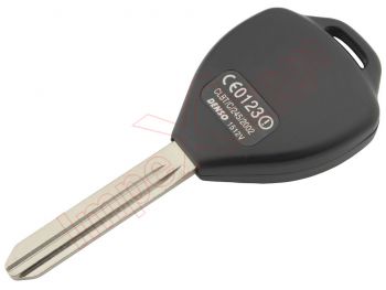 Producto Genérico - Carcasa llave de telemando con 3 botones para Toyota